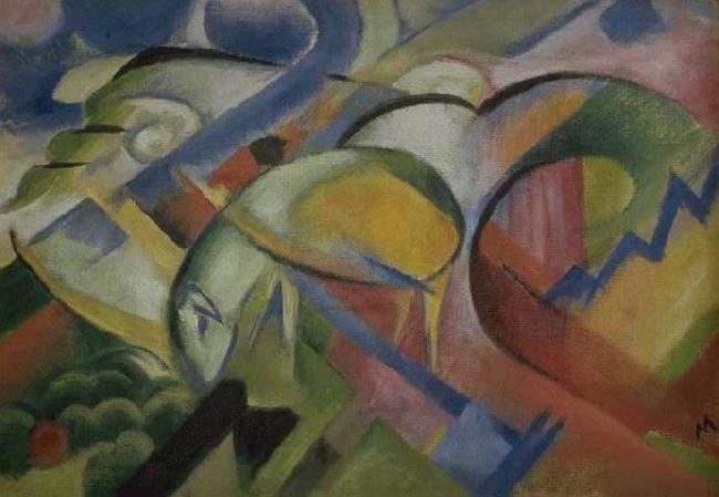 Franz Marc The Lamb oil painting image